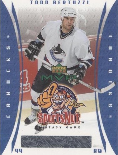 2003-04 Upper Deck MVP - Todd Bertuzzi #SN86