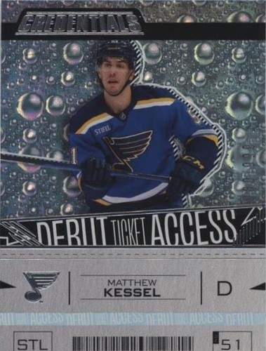 2023-24 Upper Deck Credentials - Matthew Kessel #101
