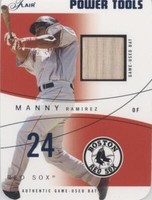 2004 Flair - Manny Ramirez #PT-MR