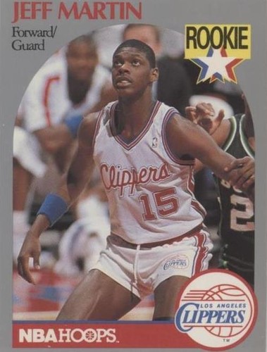 1990-91 NBA Hoops - Jeff Martin #148