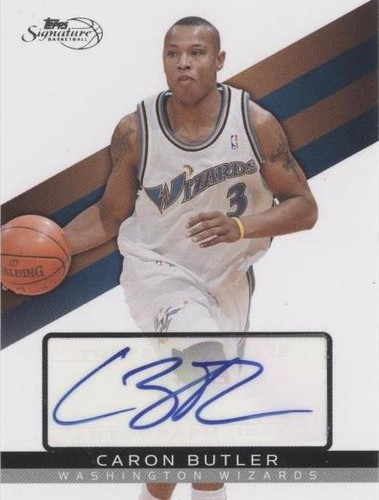 2008-09 Topps Signature - Caron Butler #TSA-CBU