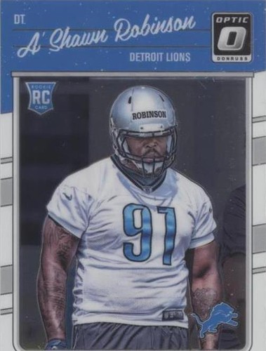 2016 Donruss Optic A'Shawn Robinson #104