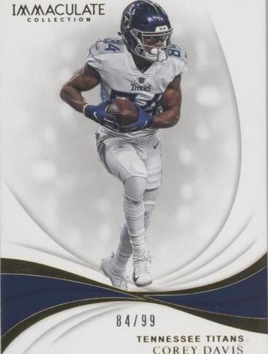 2019 Panini Immaculate Collection Corey Davis #97
