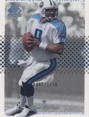 2002 SP Authentic Steve McNair #145