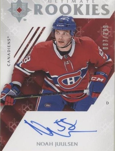 2018-19 Upper Deck Ultimate Collection - Noah Juulsen #63
