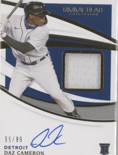 2021 Panini Immaculate Collection - Daz Cameron #IMA-DC