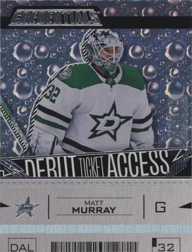2023-24 Upper Deck Credentials - Matt Murray #139
