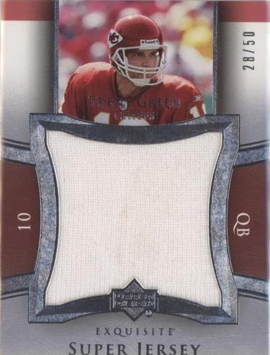 2005 Upper Deck Exquisite Collection Trent Green #SJ-TG
