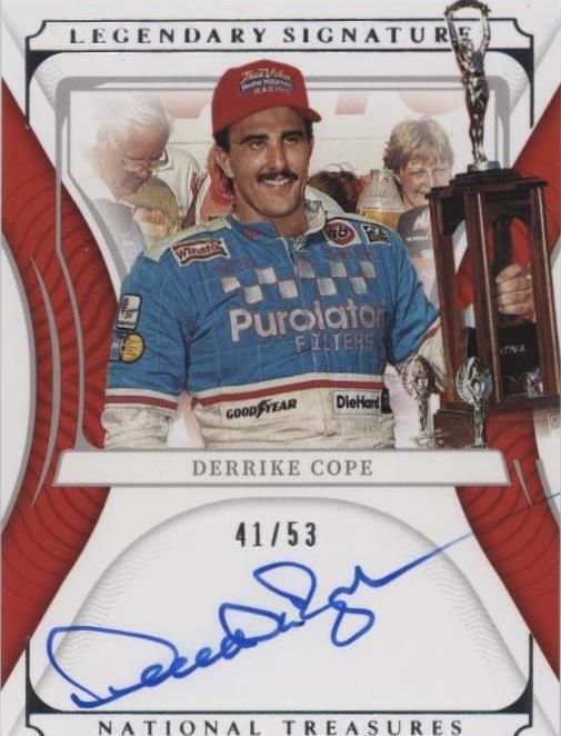 2022 Panini National Treasures - Derrike Cope #LS-DC