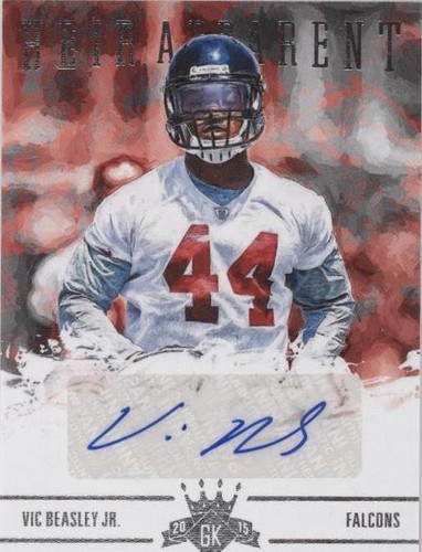 2015 Panini Gridiron Kings Vic Beasley #HA-VB