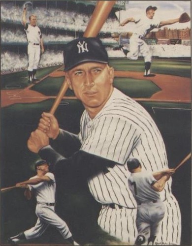 1986 TCMA Robert Stephen Simon's Super Stars - Mickey Mantle #4