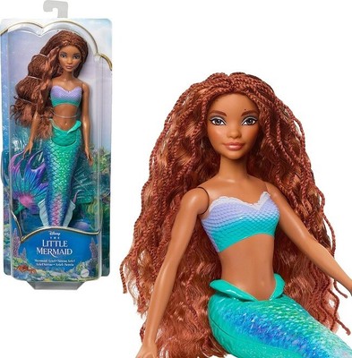 Ariel Fashion Doll Disney The Little Mermaid Posable Doll 12 Inches Ages 3+