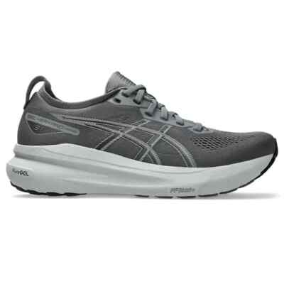ASICS Mens Shoes GEL-KAYANO 31 Running Sneakers Steel Grey Piedmont Grey