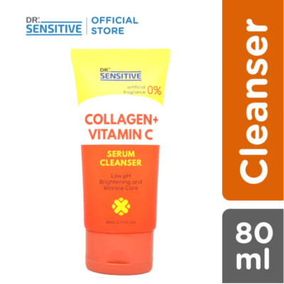 Dr. Sensitive Collagen & Vitamin C Serum Cleanser 80ml