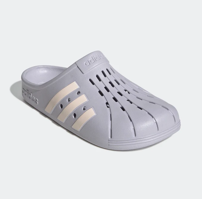 

ЖЕНСКИЕ САНДАЛИИ ADIDAS ADILETTE CLOG SLIDES FY8968 Серые, размер 6 или 7, Серый, Adilette