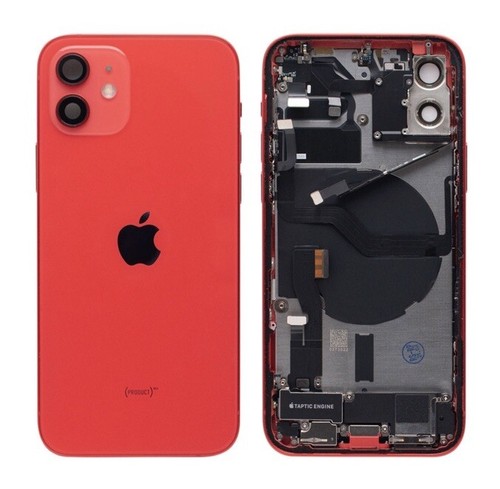 Apple iPhone 12 レッド 背面傷あり iPhone 12 Red Back Housing Replacement Cover OEM Original