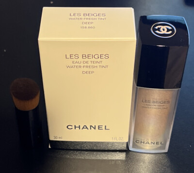 Chanel Les Beiges Eau De Teint Water Fresh Tint DEEP 30Ml./ 1Oz. New!