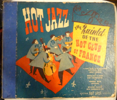 Hot Jazz by the Quintet of the Hot Club of France (Django Reinhardt) 4x 78 RPM