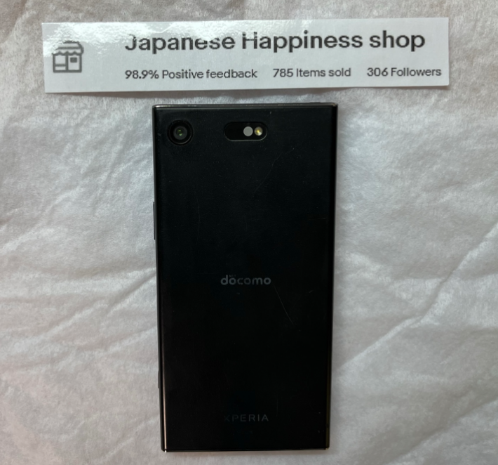 Xperia - 【B】SO-02K/Xperia XZ1 Compact/358159084409749 SONY Xperia XZ1 Compact Unlocked SIM Smartphone Black SO-02K