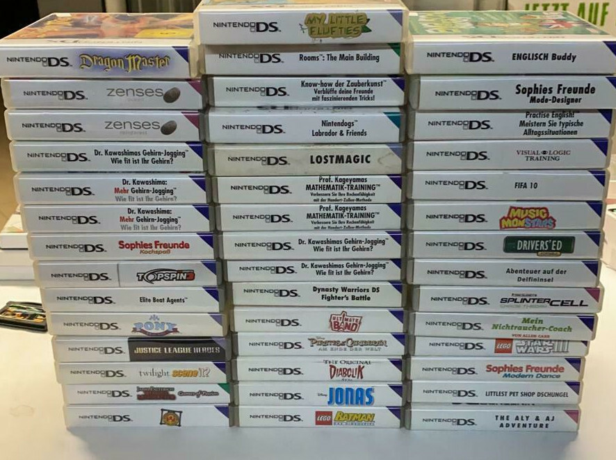 Nintendo DS Spiele Samlung