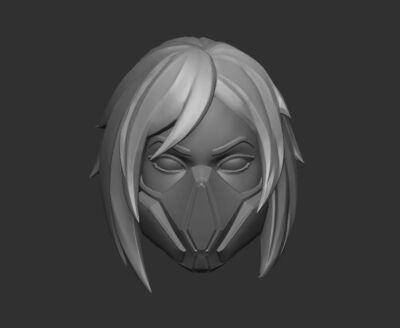 Spoiler Stephanie Brown custom head for DC Comics and other action figures