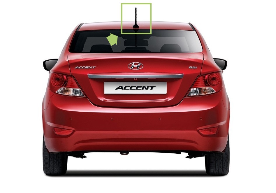 Антенна hyundai accent