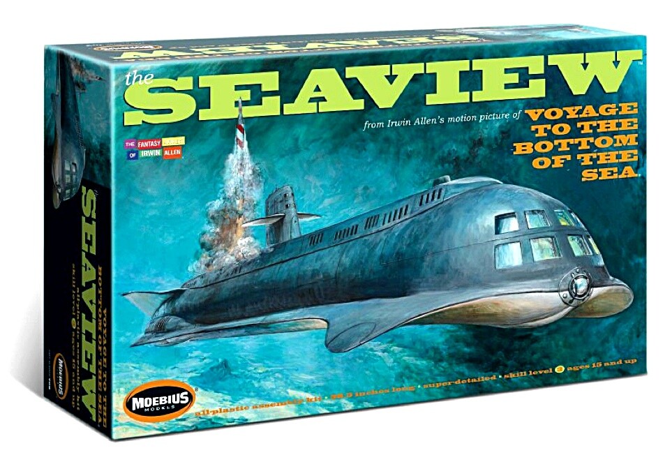 Voyage to the Bottom of the Sea MOVIE Seaview 1:128 Model