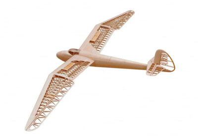 HC-TR 1936 Goppingen Go3 MINIMOA 1:6 Scale Glider Laser Cut Kit 112 inch w/span