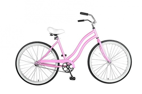 Cycle Force Cruiser Bike, 26 inch Wheels, 18 Frame, Women's 5 colors available