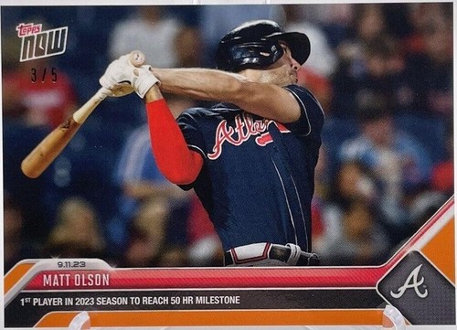 2023 Topps Now - Matt Olson #851