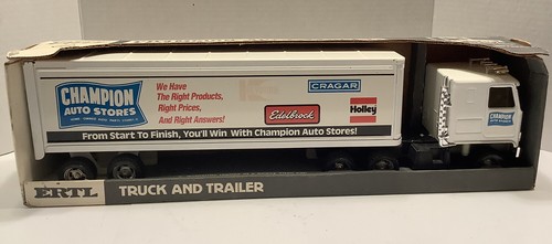USA製ERTL STEP VAN トラック貯金箱 アメリカ雑貨 アメ車 See's Candies - Metal ERTL USA - White Delivery Truck In Box