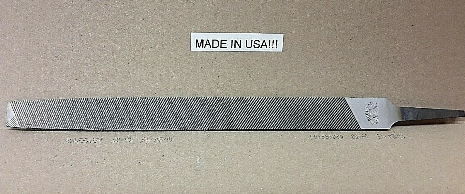 Nicholson BLACK DIAMOND 21868 10" Flat Bastard Cut File  NEW OLD STOCK  ** USA**