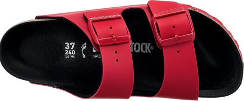 Pre-owned Birkenstock Arizona Icons Red Birko Flor Rosso, Red, 6 Us Sz_3.5_red