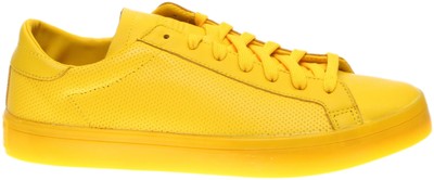

adidas Courtvantage Adicolor Мужские кроссовки Размер 4 D_M Повседневная обувь S80254, Желтый, adidas Courtvantage Adicolor