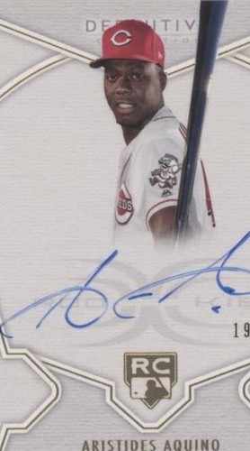 2020 Topps Definitive Collection - Aristides Aquino #DRA-AA