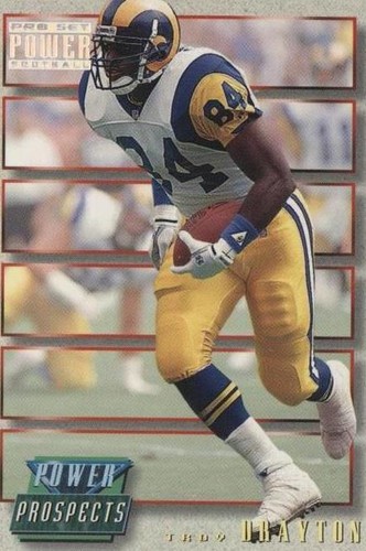 1993 Pro Set Power Troy Drayton #PP28