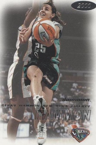 WNBA Becky Hammon サイン入り写真 Becky Hammon New York Liberty Signed 8x10 Glossy Photo JSA