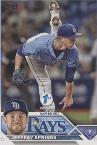 2023 Topps Series 1 1st Edition - Jeffrey Springs #12