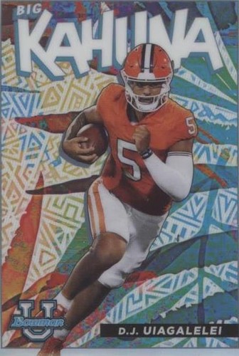 2021-22 Bowman University D.J. Uiagalelei #TBK-1