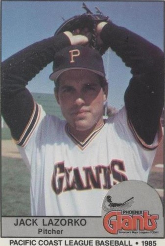 1985 Cramer Pacific Coast League - Jack Lazorko #176