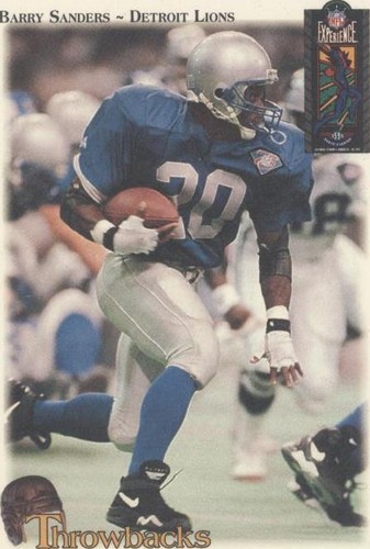 1995 Classic NFL Experience Barry Sanders #T9