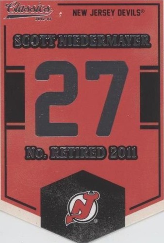 2012-13 Panini Classics Signatures - Scott Niedermayer #EN46