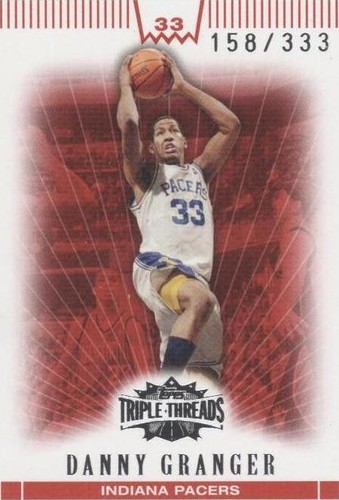 2007-08 Topps Triple Threads - Danny Granger #66