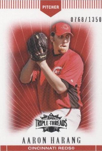 2007 Topps Triple Threads - Aaron Harang #98