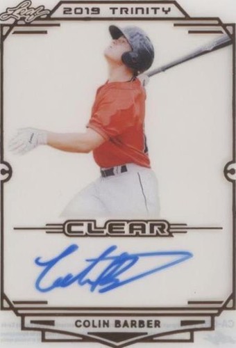 2019 Leaf Trinity - Colin Barber #CA-CB2