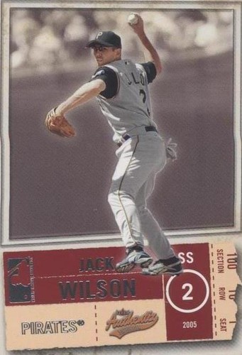 2005 Fleer Authentix - Jack Wilson #79