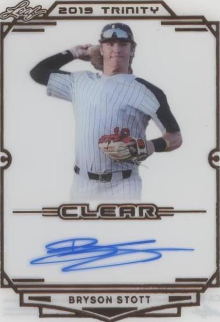 2019 Leaf Trinity - Bryson Stott #CA-BS2