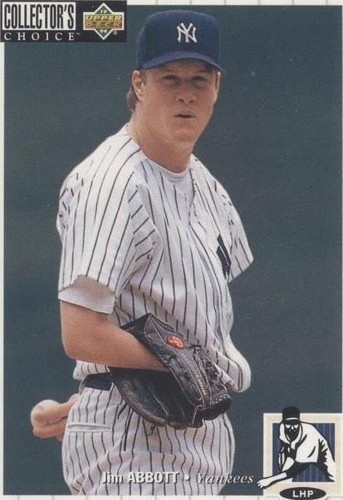 1994 Upper Deck Collector's Choice - Jim Abbott #450
