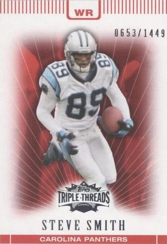 2007 Topps Triple Threads Steve Smith #59