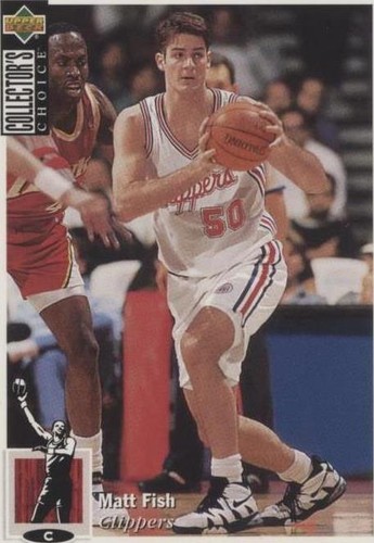 1994-95 Upper Deck Collector's Choice International - Matt Fish #350